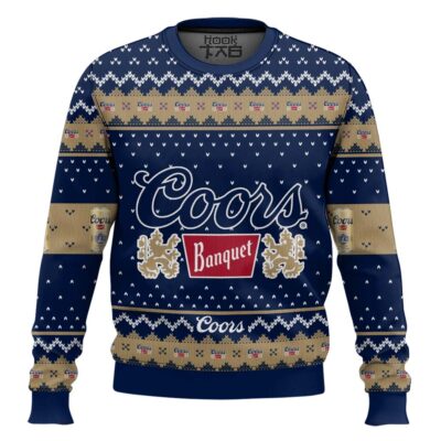 Coors Banquet Brews Ugly Christmas Sweater