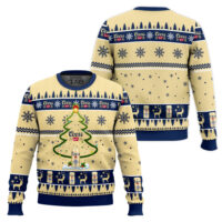 Hooktab Coors Banquet Christmas Tree Ugly Christmas Sweater