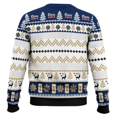 Hooktab Coors Banquet Drink Drank Drunk Ugly Christmas Sweater