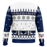 Hooktab Coors Banquet Drinking Around World Ugly Christmas Sweater