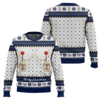 Hooktab Coors Banquet Titties Funny Ugly Christmas Sweater