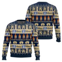 Hooktab Coors Beer Ugly Christmas Sweater