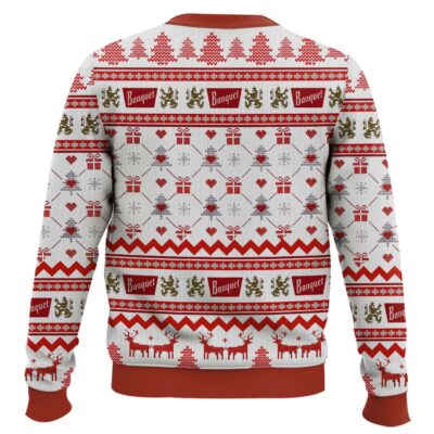 Hooktab Coors Light American Beer Ugly Christmas Sweater