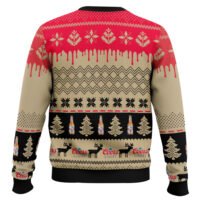 Hooktab Coors Light Lager Beer Ugly Christmas Sweater
