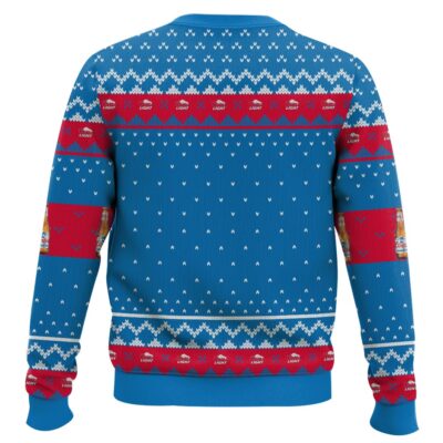 Hooktab Coors Light Makes Me Happy Ugly Christmas Sweater