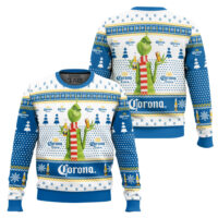 Hooktab Corona Extra Grinch Ugly Christmas Sweater