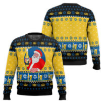 Hooktab Corona Extra Santa Ugly Christmas Sweater