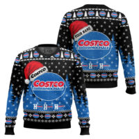 Hooktab Costco Custom Name Ugly Christmas Sweater