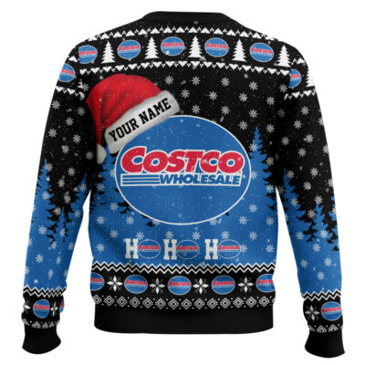 Hooktab Costco Custom Name Ugly Christmas Sweater