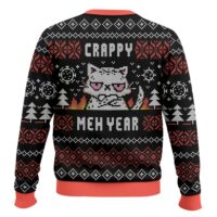 Hooktab Crappy Meh Year Ugly Christmas Sweater