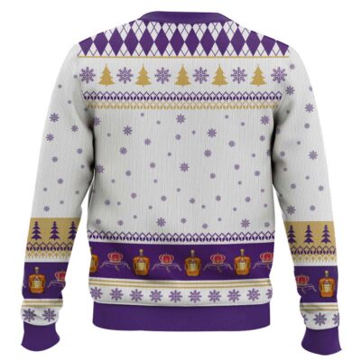 Hooktab Crown Royal Dude Ugly Christmas Sweater