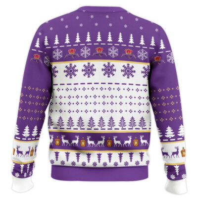 Hooktab Crown Royal Titties Funny Ugly Christmas Sweater