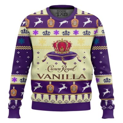 Crown Royal Vanilla Ugly Christmas Sweater