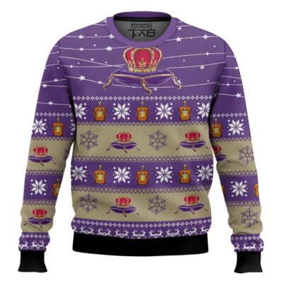 Crown Royal Whisky - Custom Name Ugly Christmas Sweater