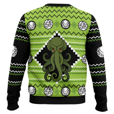 Hooktab Cthulhu Ugly Christmas Sweater
