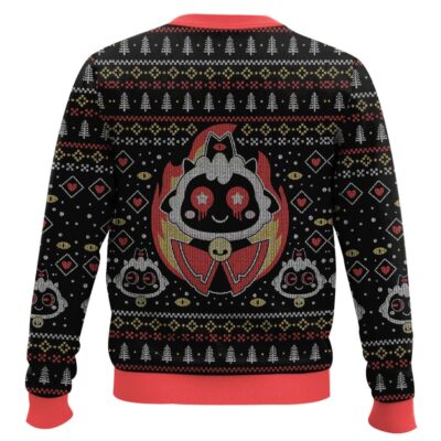 Hooktab Cult Of The Lamb Ugly Christmas Sweater