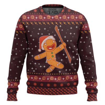 Cute Gingerbread Ugly Christmas Sweater