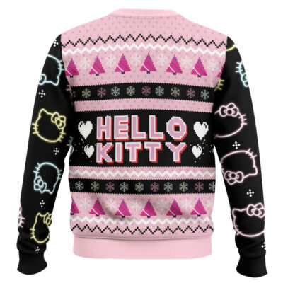 Hooktab Cute Hello Kitty Ugly Christmas Sweater