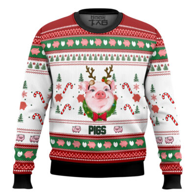 Cute Pig Ugly Christmas Sweater