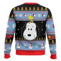 Hooktab Dab Snoopy The Charlie Brown and Snoopy Show Ugly Christmas Sweater