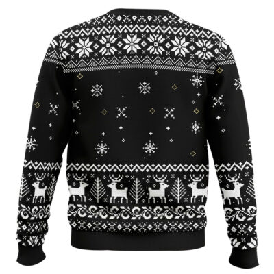 Hooktab Dancing Skeleton Ugly Christmas Sweater