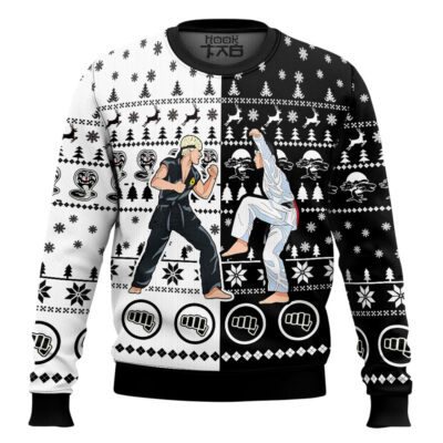 Daniel Vs Johnny Cobra Kai Ugly Christmas Sweater