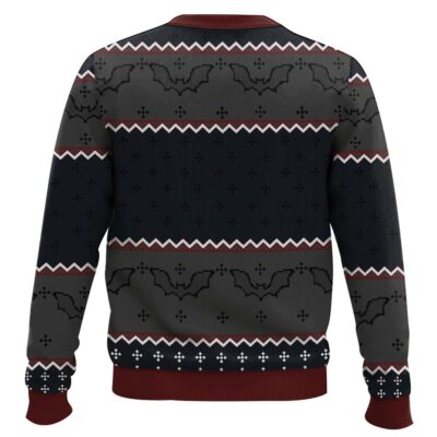 Hooktab Dark Batman Ugly Christmas Sweater