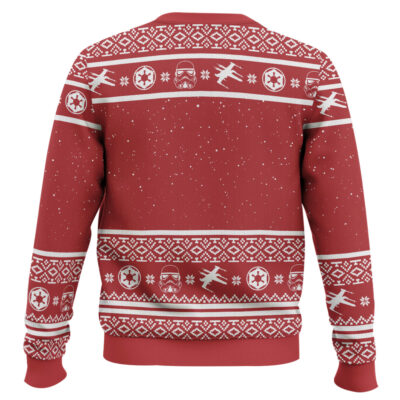 Hooktab Darth Vader And Stormtrooper Star Wars Ugly Christmas Sweater