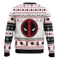 Hooktab Deadpool Marvel Jesus Ugly Christmas Sweater