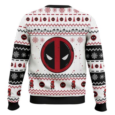 Hooktab Deadpool Marvel Jesus Ugly Christmas Sweater