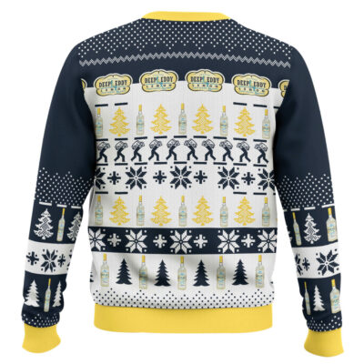 Hooktab Deep Eddy Lemon Ugly Christmas Sweater