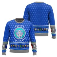 Hooktab Delete Christmas Dalek Doctor Who Ugly Christmas Sweater