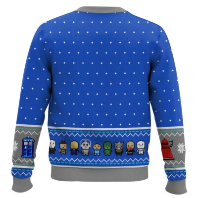 Hooktab Delete Christmas Dalek Doctor Who Ugly Christmas Sweater