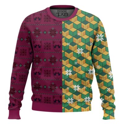 Demon Slayer Giyu Tomioka Cosplay Ugly Christmas Sweater