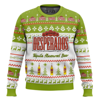 Desperados Tequila Flavored Beer Ugly Christmas Sweater