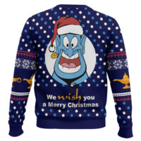 Hooktab Disney Aladdin We Wish You A Merry Christmas Ugly Christmas Sweater