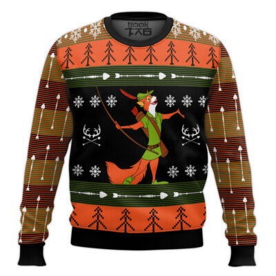 Disney Robin Hood Ugly Christmas Sweater