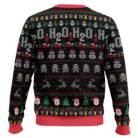 Hooktab Diving Santa Ugly Christmas Sweater