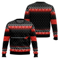 Hooktab Dodge Ugly Christmas Sweater