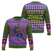 Hooktab Donatello Rise Of The Teenage Mutant Ninja Turtles Ugly Christmas Sweater