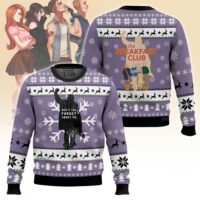 Hooktab Don't Forget About Me The Breakfast Club, Ugly Christmas Sweater