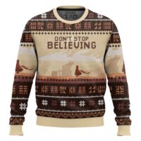 Hooktab Don't Stop Believing Thatgamecompany Journey Ugly Christmas Sweater