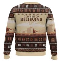 Hooktab Don't Stop Believing Thatgamecompany Journey Ugly Christmas Sweater