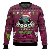Hooktab Doom! Invader Zim Ugly Christmas Sweater