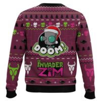 Hooktab Doom! Invader Zim Ugly Christmas Sweater