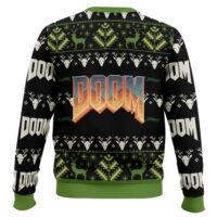 Hooktab Doomguy Doom Ugly Christmas Sweater