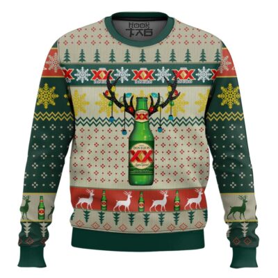 Dos Equis Lager Especial Ugly Christmas Sweater