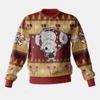 Hooktab Dr. Chopper One Piece Ugly Christmas Sweater