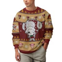 Hooktab Dr. Chopper One Piece Ugly Christmas Sweater
