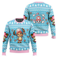 Hooktab Dr. Tony Tony Chopper One Piece Ugly Christmas Sweater